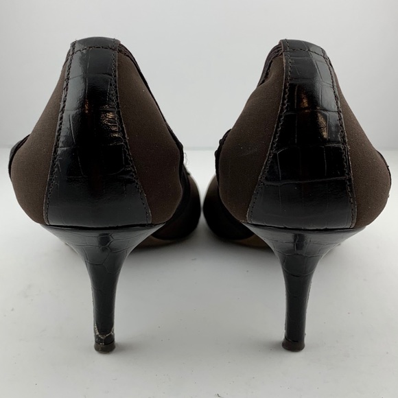 Donald J pliner brown heels size 7.5 M - Picture 4 of 6